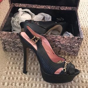 Black Stiletto heels
